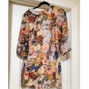 Ted Baker Floral dress. Size 1.